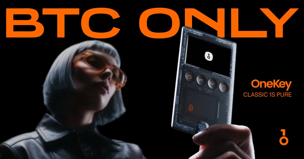 OneKey Classic 1S Pure Bitcoin-only
