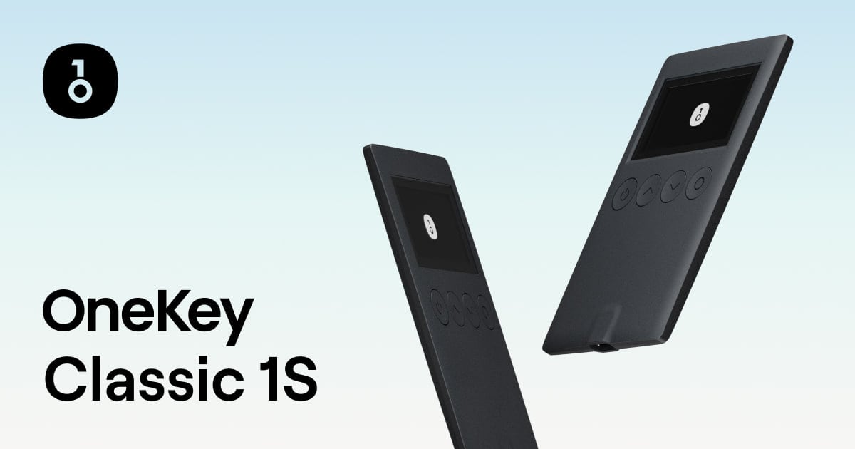 OneKey Classic 1S Hardware-Wallet