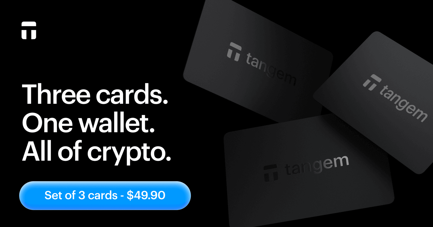 Tangem Wallet Karten