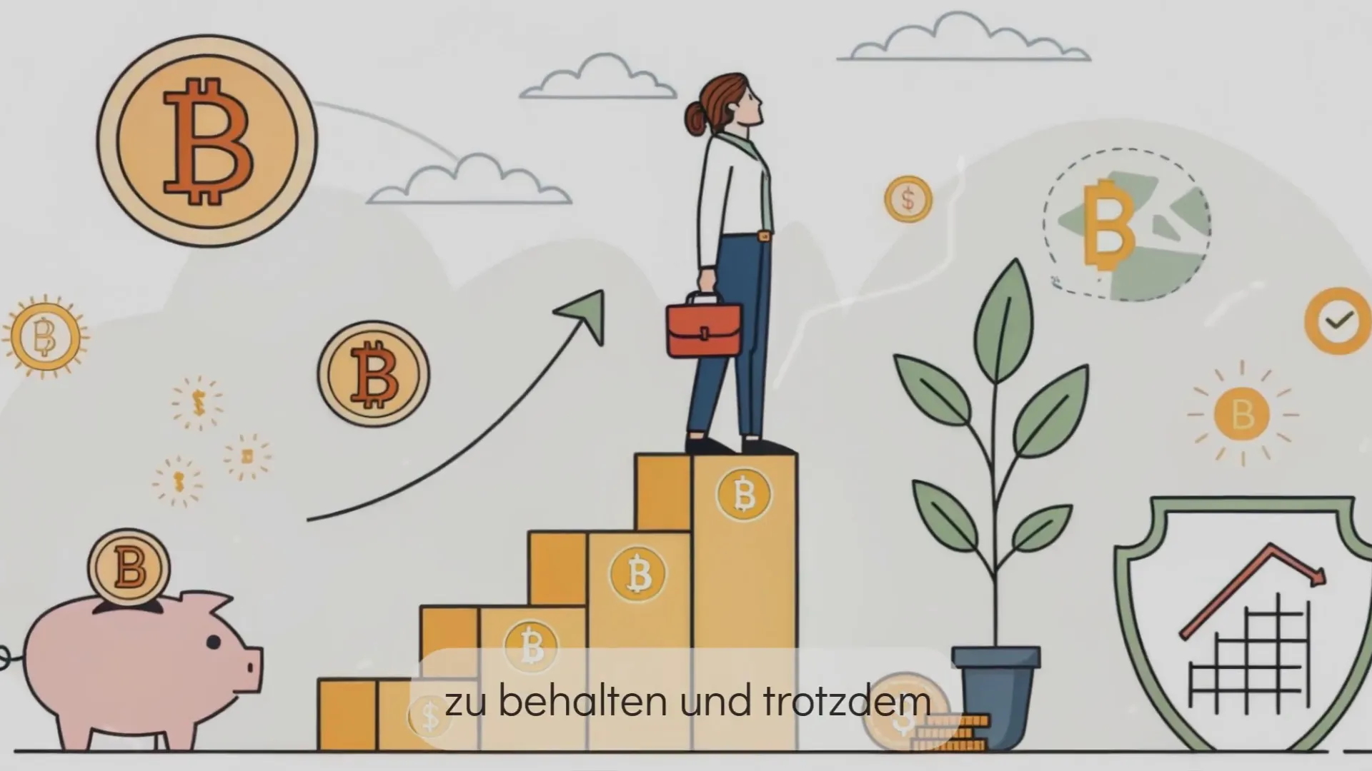 Langfristige Bitcoin Strategie und finanzielle Freiheit