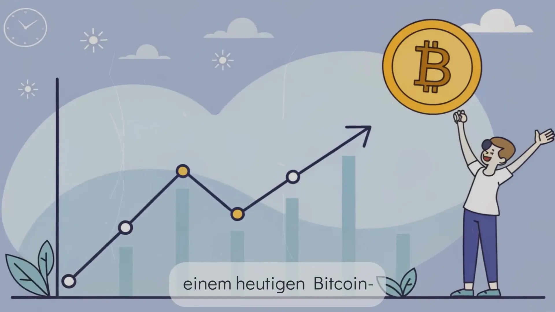 Berechnungsmodell für Bitcoin und Immobilienwerte