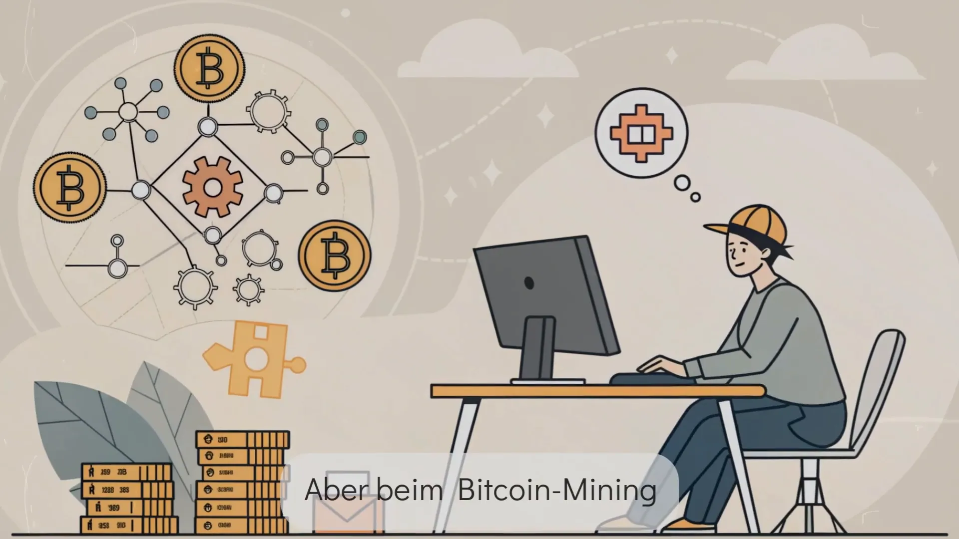 Bitcoin Mining mit leistungsstarken Computern
