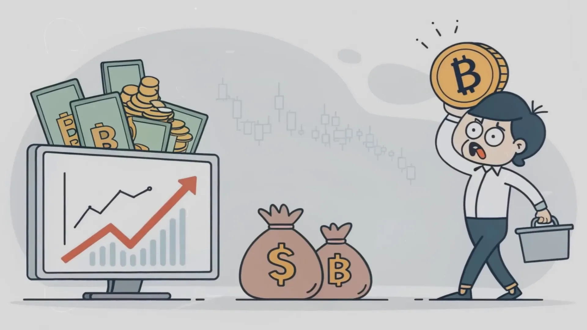 Bitcoin Volatilität und langfristiges Halten