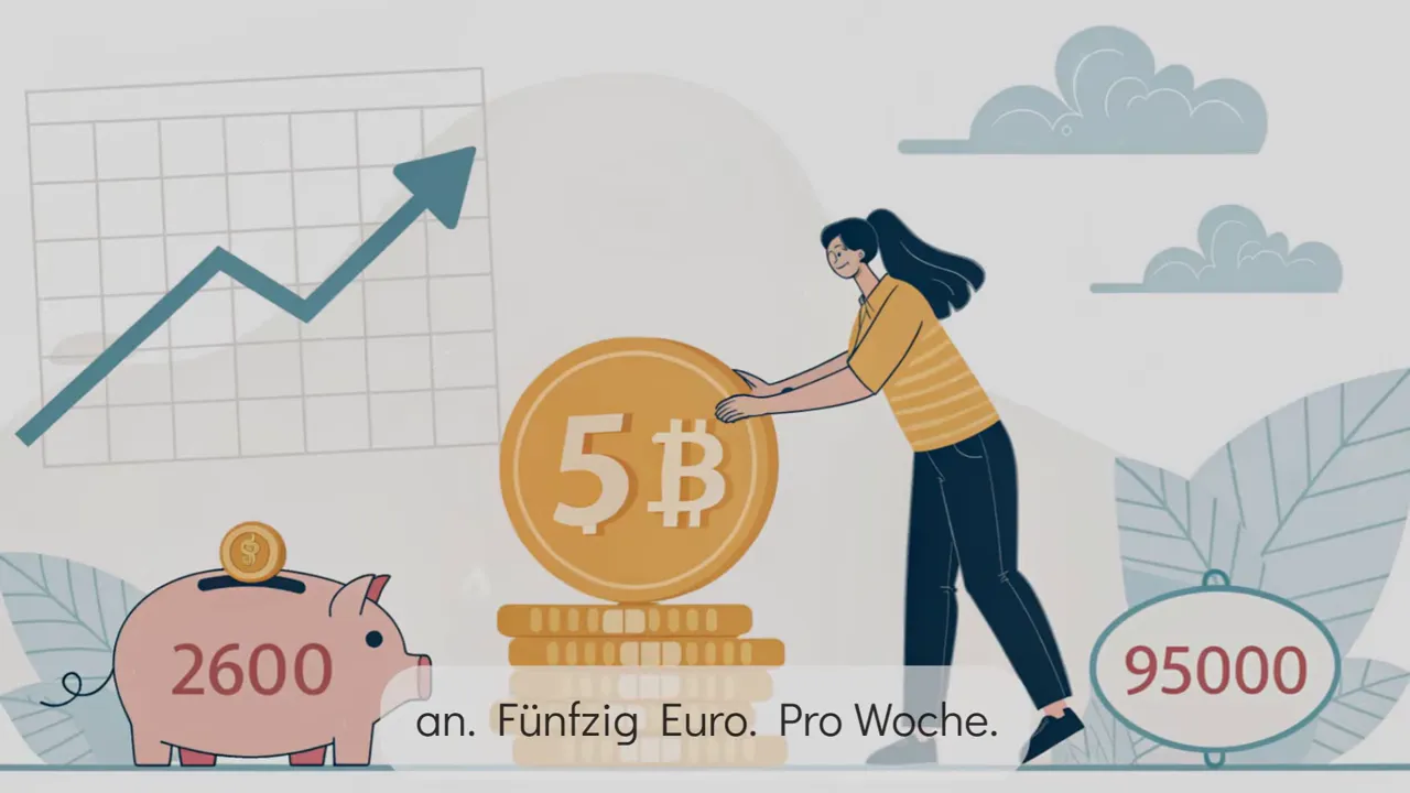 Taschenrechner: DCA Beispiel 50 Euro pro Woche