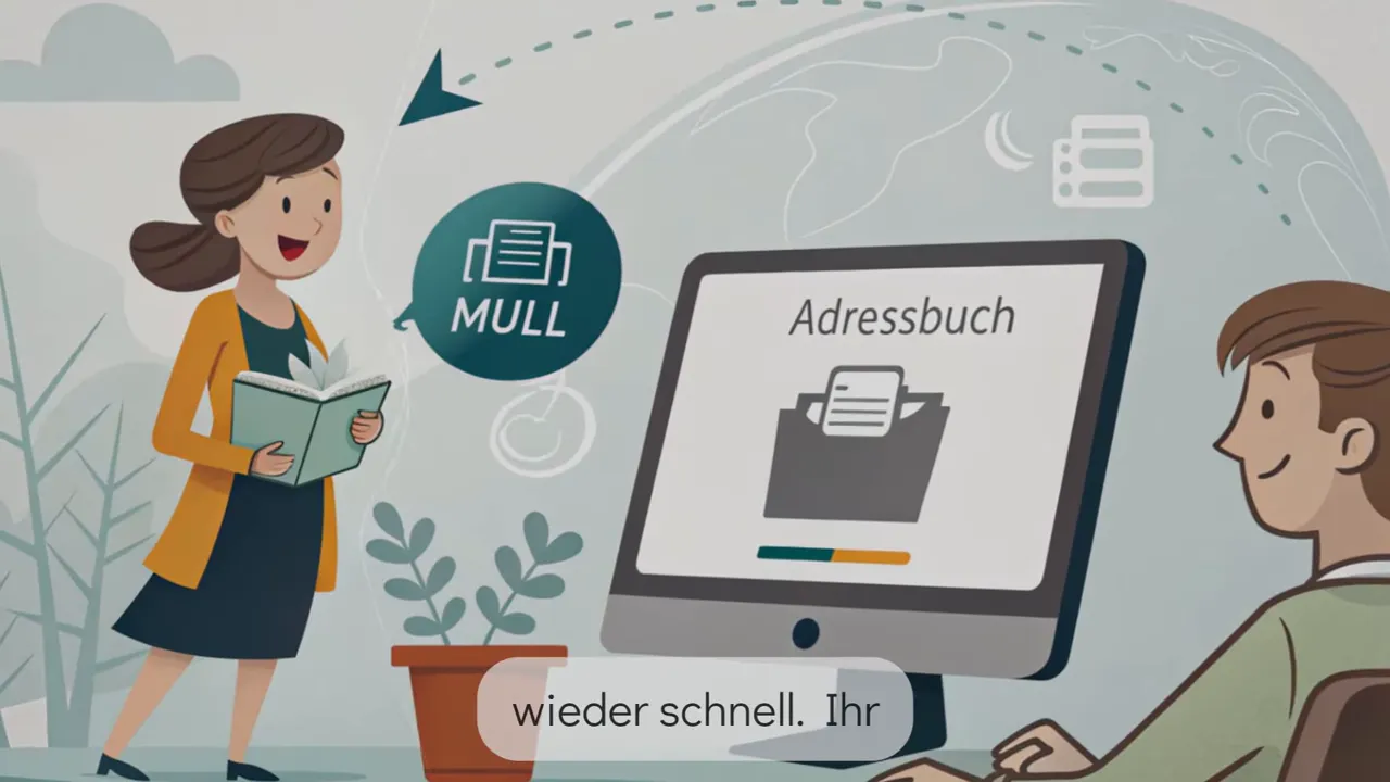 Vergleich: heutige Papierschnipsel vs offenes Buch