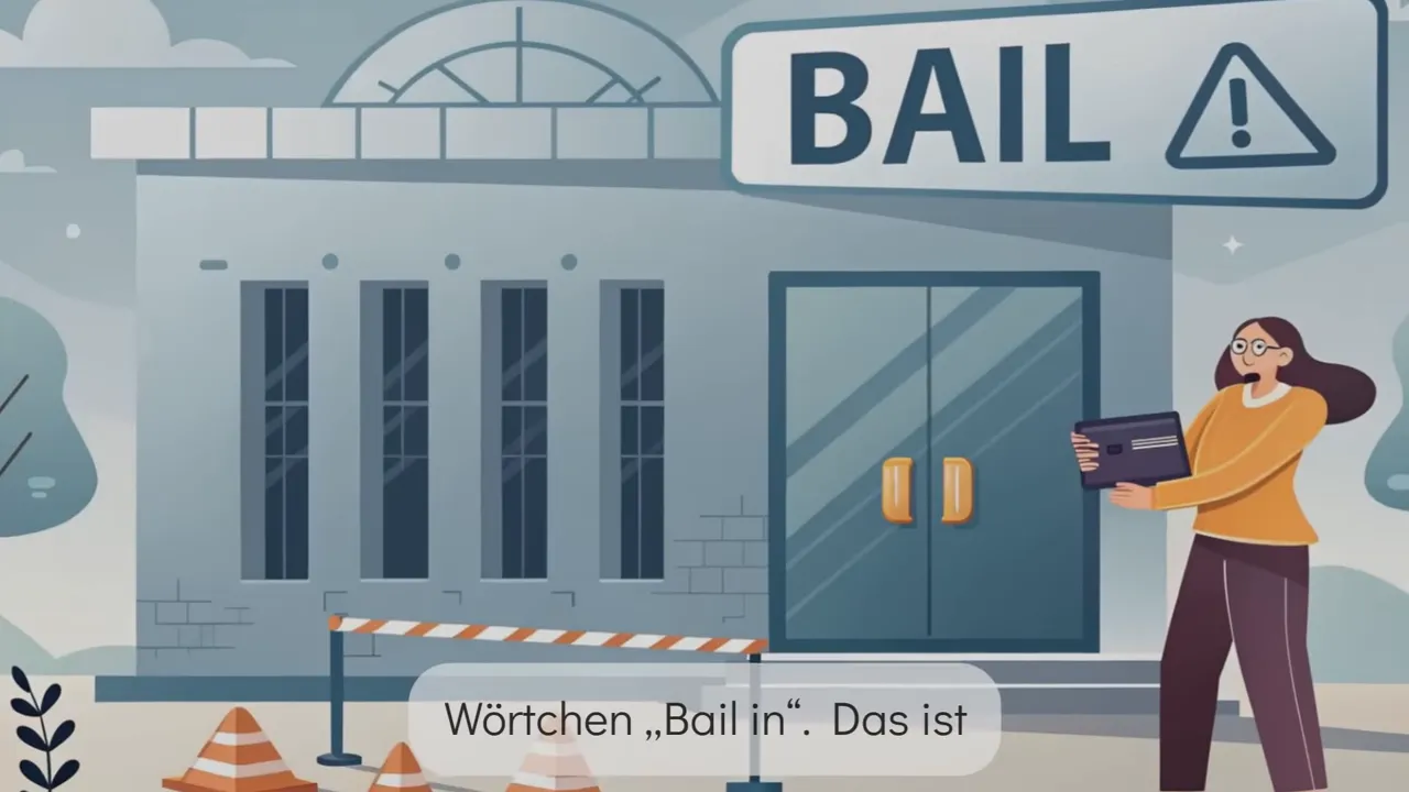 Bail-In Konzept visualisiert