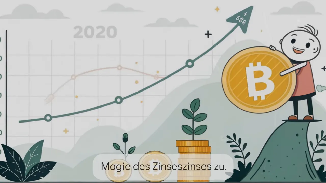 Taschenrechner: Exponentielle Wirkung von 28% p.a. über 22 Jahre