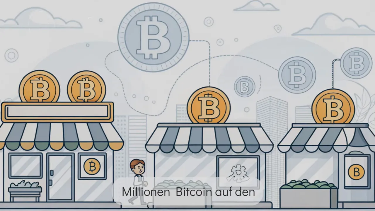 Visual: 21 Millionen BTC verteilt auf Weltbevölkerung - Exklusivität von 0,1 BTC