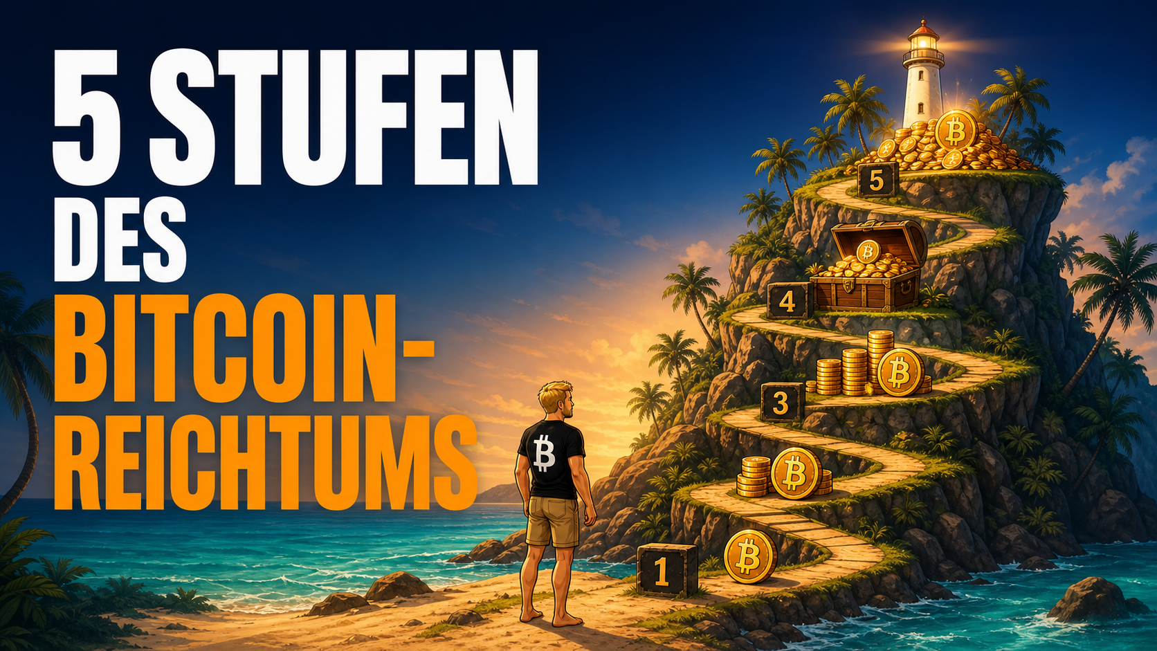Von 0,01 bis 10+ BTC – Die 5 Stufen des Bitcoin-Reichtums 2025