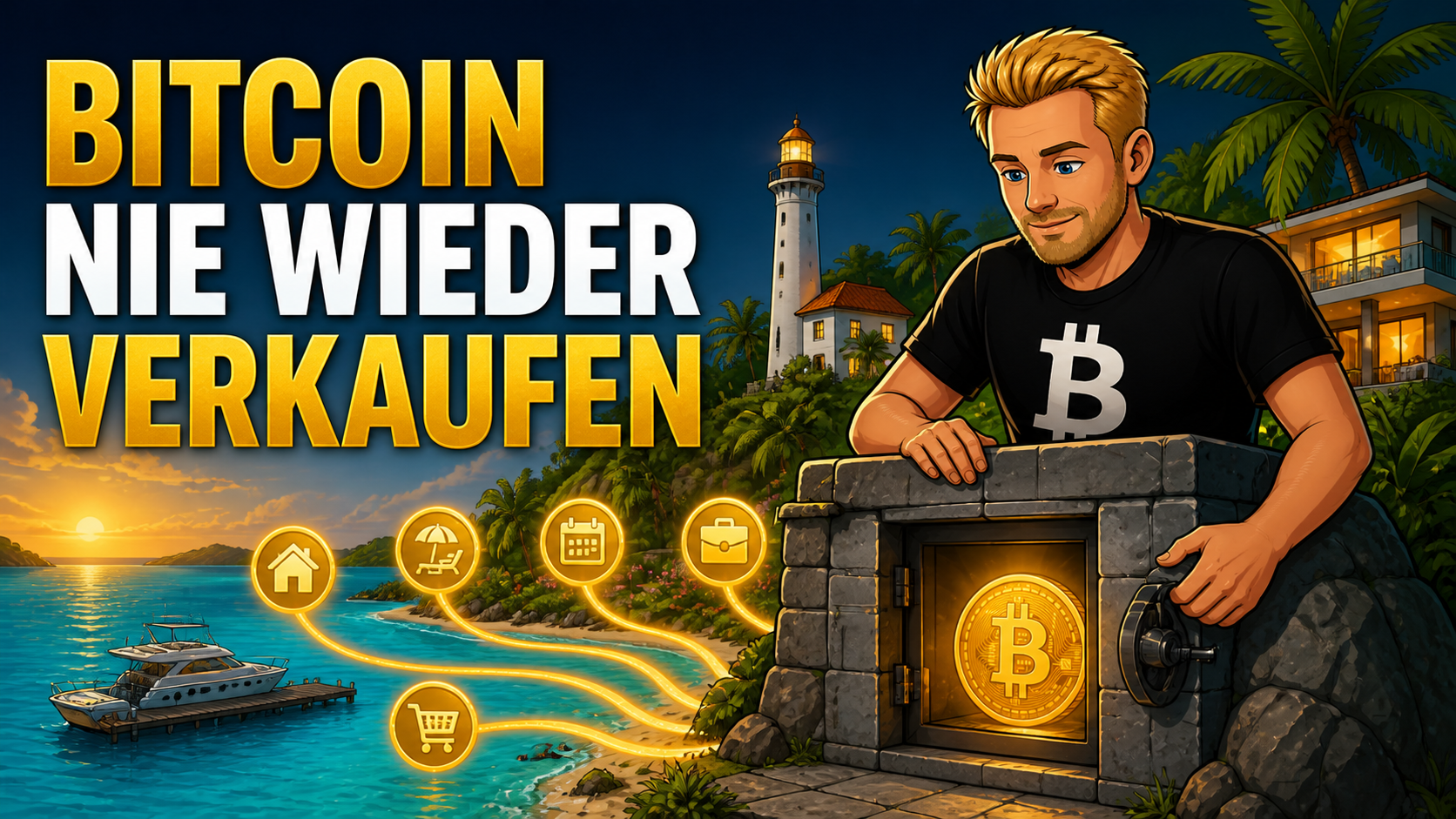 Nie wieder deine Bitcoin verkaufen (5 einfache Strategien)