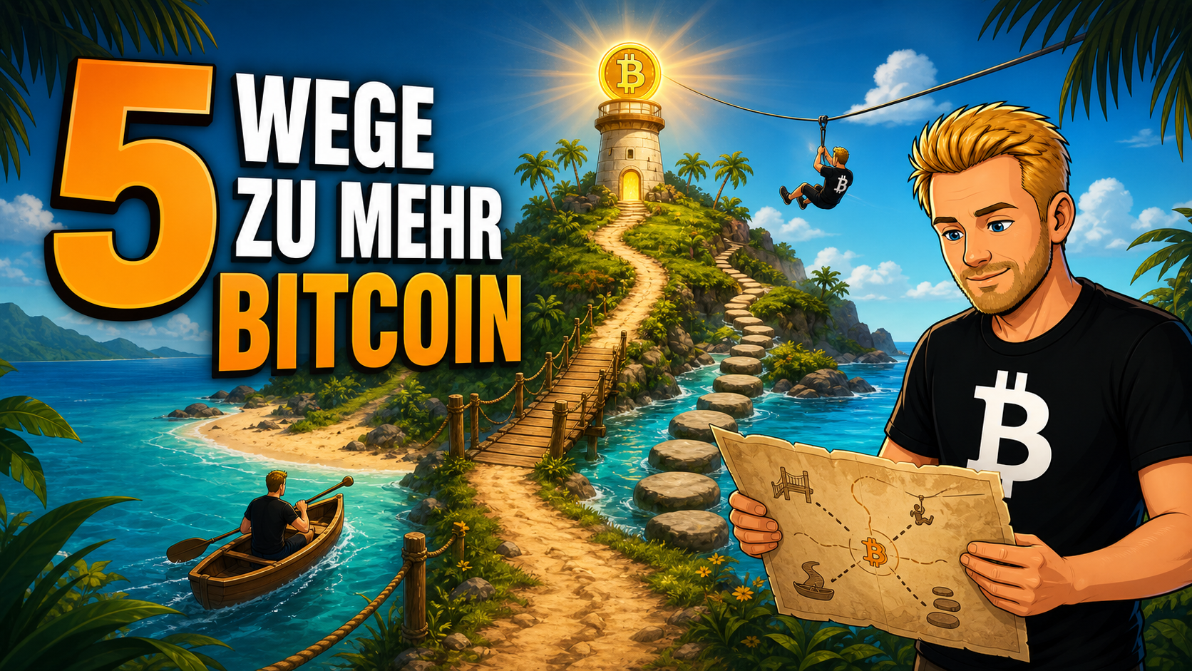 5 Möglichkeiten mehr Bitcoin zu bekommen (auch wenn du pleite bist)