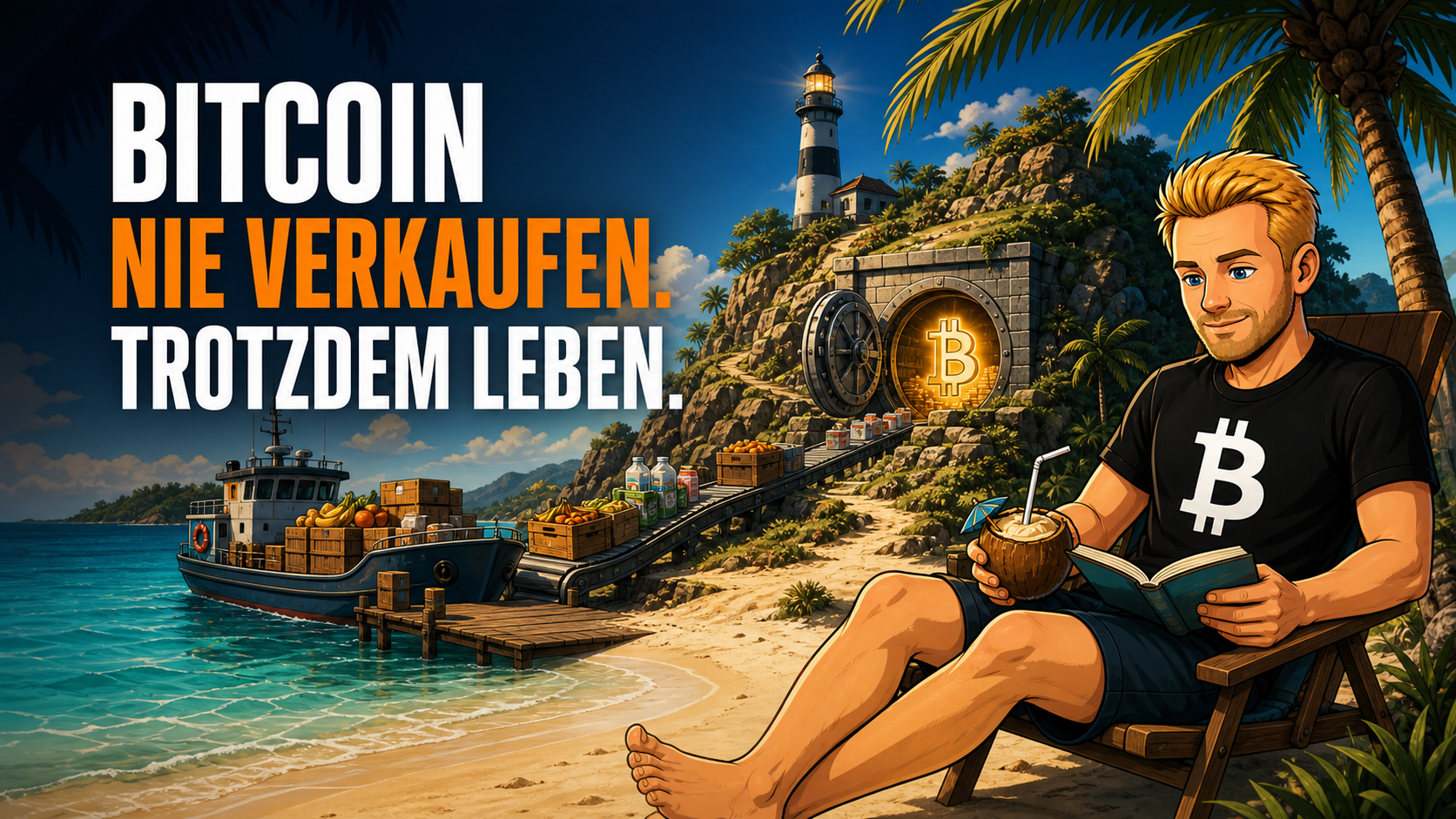 Bitcoin NIE verkaufen – und trotzdem das Leben genießen (Step-by-Step Guide)