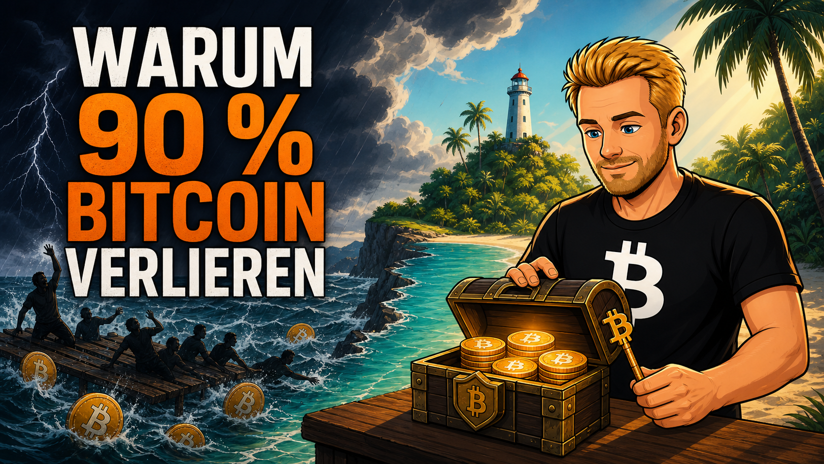Warum 90 Prozent ihre Bitcoin verlieren