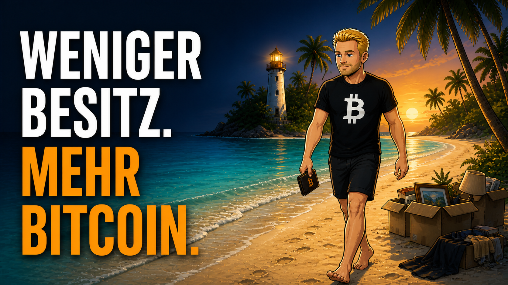 Warum weniger Besitz und mehr Bitcoin das Leben reicher macht