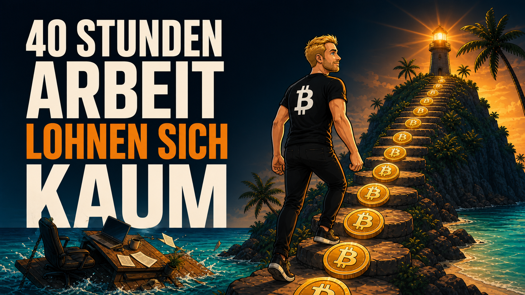 Warum sich 40 Stunden Arbeit ohne Bitcoin kaum noch lohnen