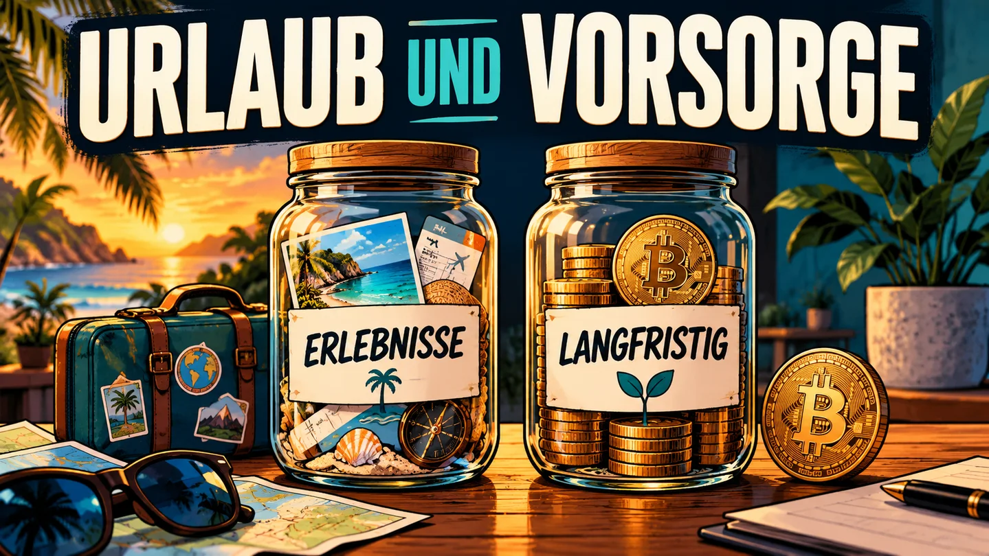 Urlaub oder Bitcoin – ein Budget für heute und später