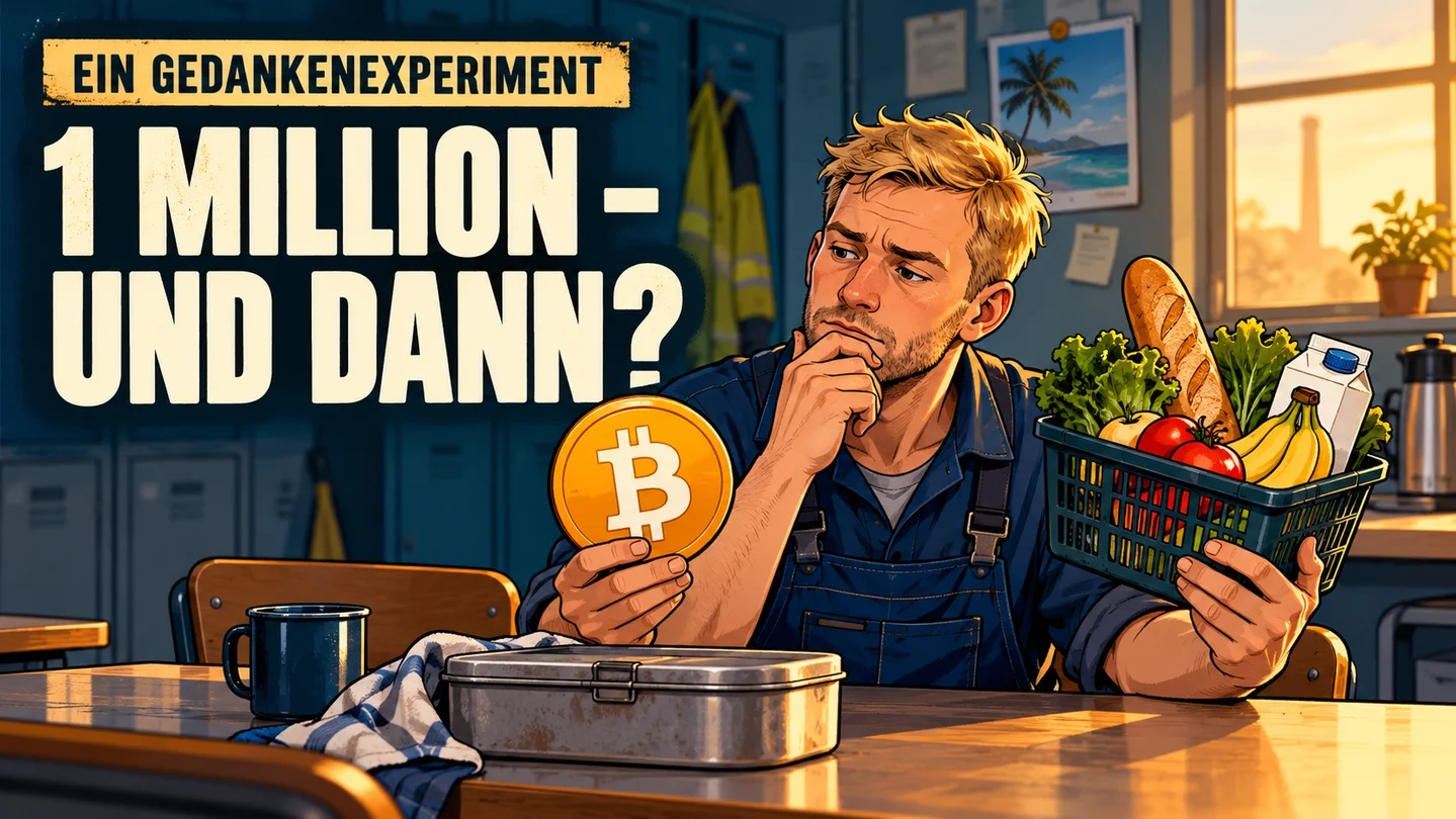 Bitcoin bei 1 Million Euro – was wäre deine Kaufkraft?